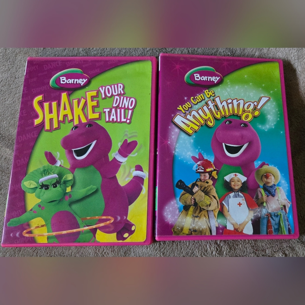 Barneys New York Kids DVD Set - Purple and Green